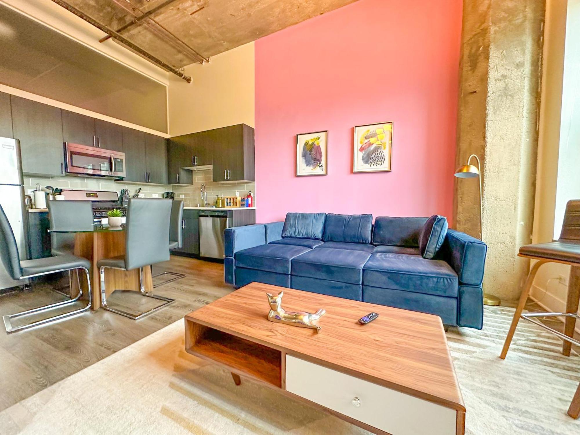 Modern 2Br Loft With Amazing City Skyline View And Optional Parking For 8 Guests Near Mccormick Place And Soldier Field Σικάγο Εξωτερικό φωτογραφία